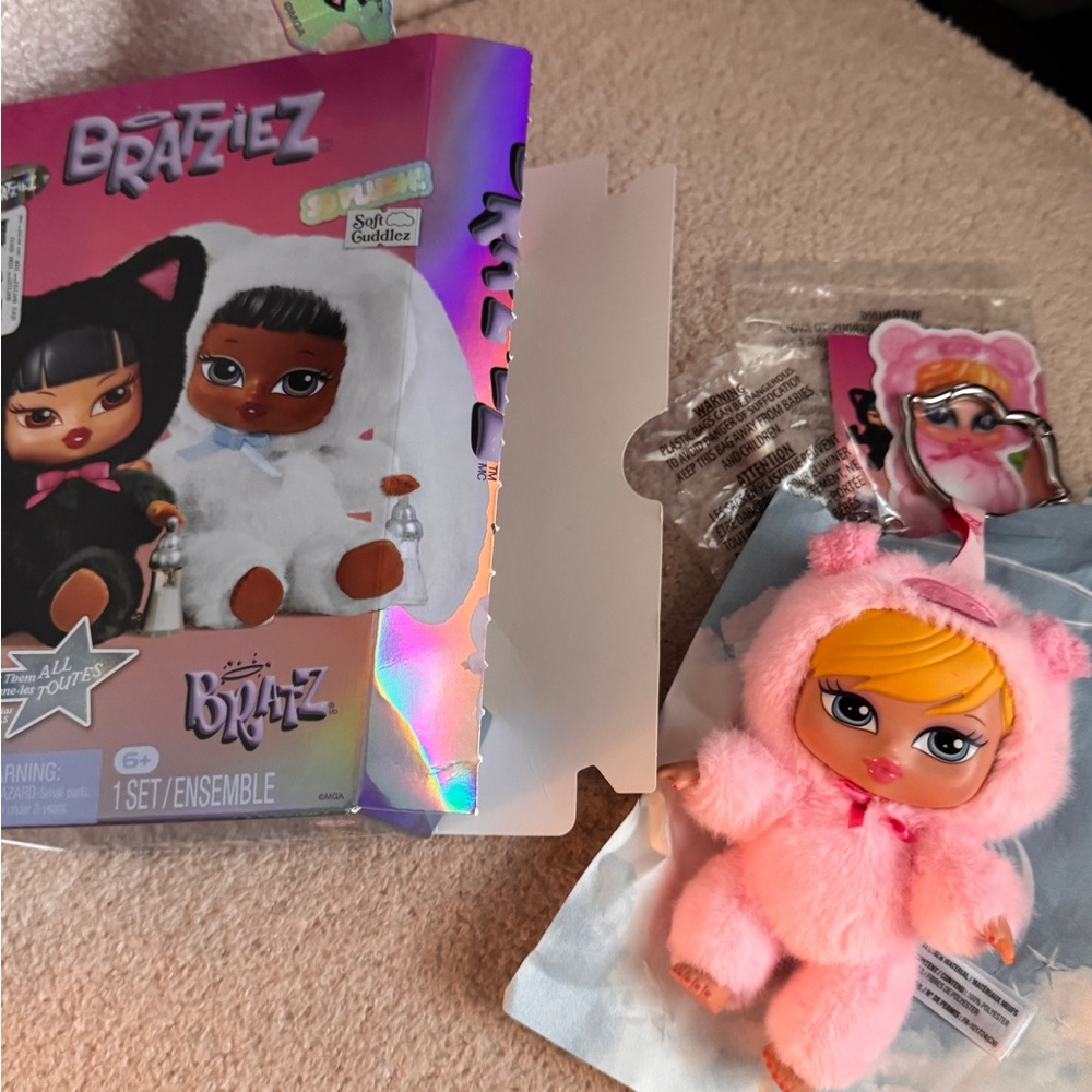 Babyz Pink Plush Doll